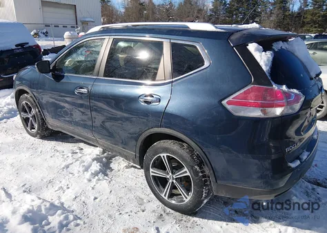 2015 Nissan Rogue Sv z USA, uszkodzony, nr VIN KNMAT2MV0FP529784